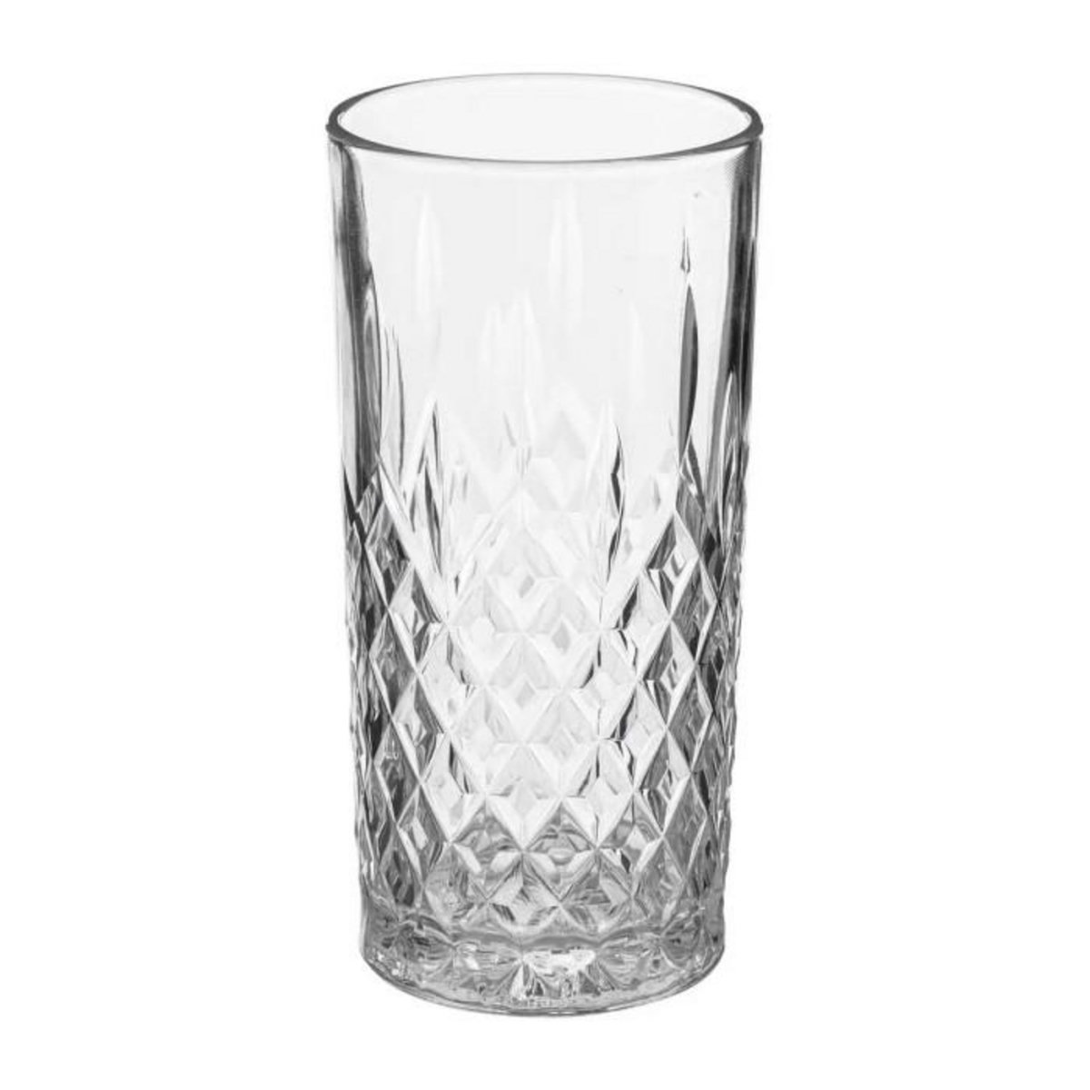 SECRET DE GOURMET Lot de 4 Verres à Eau  Charles  30cl Transparent