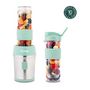 Voir la diapositive 3 : HKOENIG Mini blender - SMOO18 - 300 W - 570 mL - Vert pastel - 2 gourdes incluses