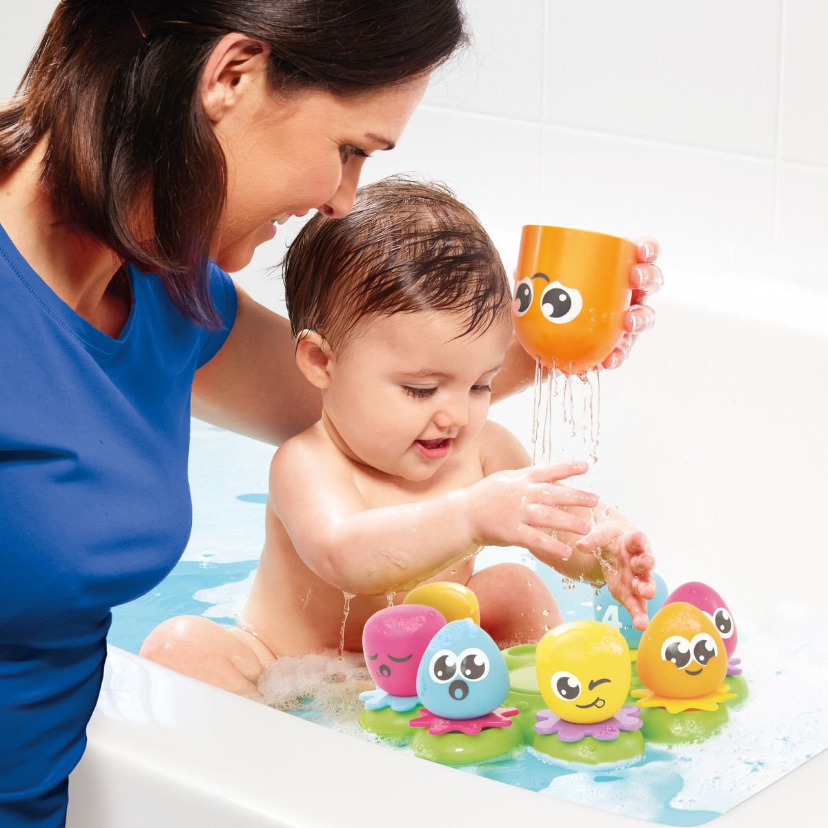 TOMY Jouet de bain Poulpy Et Compagnie