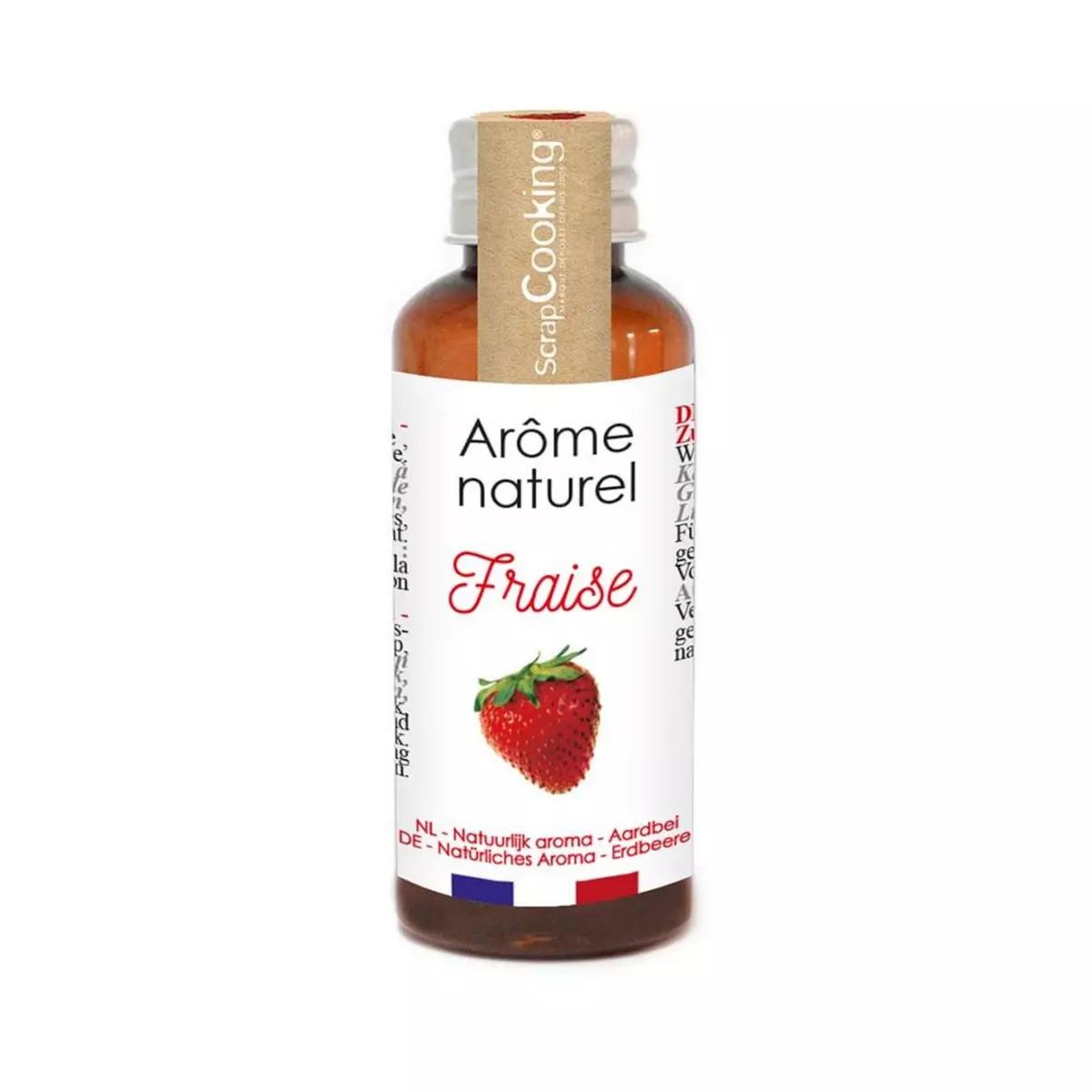 SCRAPCOOKING Arôme alimentaire naturel liquide - Fraise 40 ml