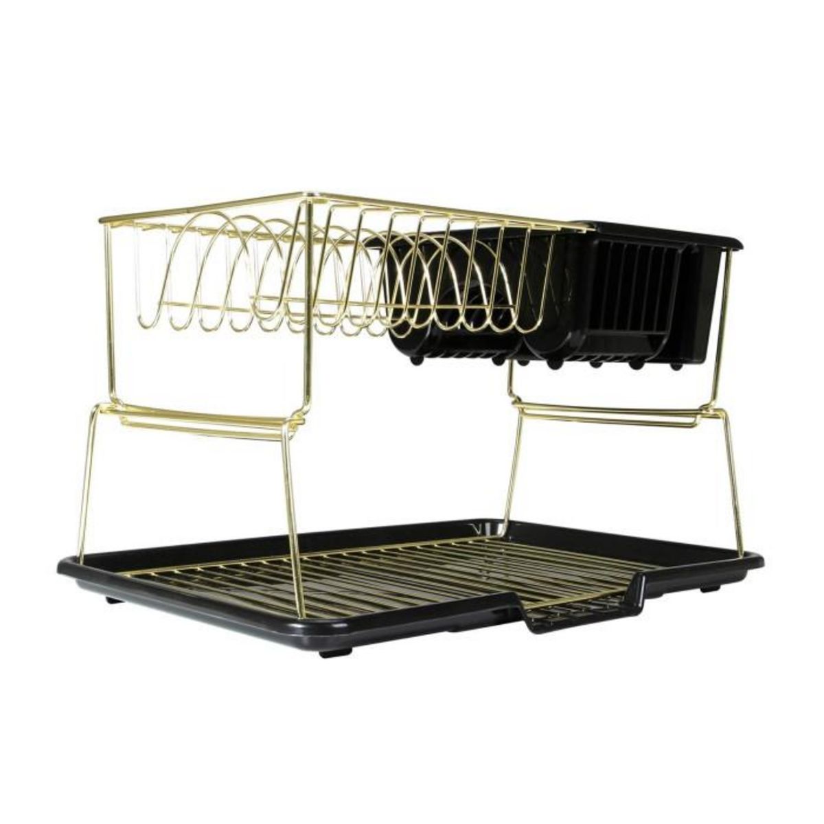 Paris Prix Égouttoir à Vaisselle 2 Niveaux  Cook  45cm Noir