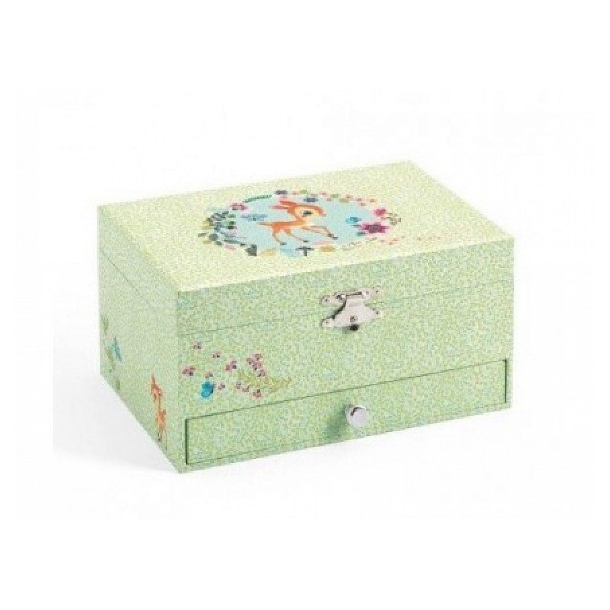 Voir la diapositive 2 : Djeco Boite a musique coffret - faon