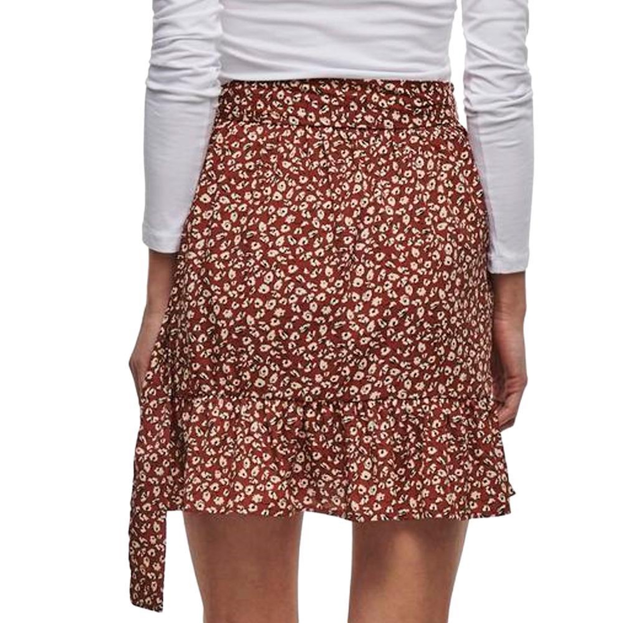 Voir la diapositive 2 : Only Jupe  à fleurs Femme Only Olivia