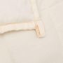 Voir la diapositive 5 : VIDAXL Couverture lestee Creme clair 220x230 cm 11 kg Tissu