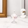 Voir la diapositive 6 : Paris Prix Bonbonnière sur Pied  Royal  15cm Transparent