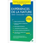 EXPERIENCES DE LA NATURE PREPAS SCIENTIFIQUES. VERNE, CANGUILHEM, HAUSHOFER, EDITION 2025-2026, Bourdelle Edouard