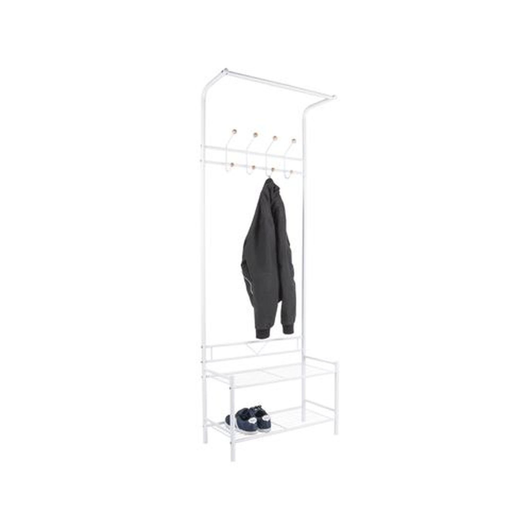 Voir la diapositive 2 : Leitmotiv Porte manteau design industriel Saturnus