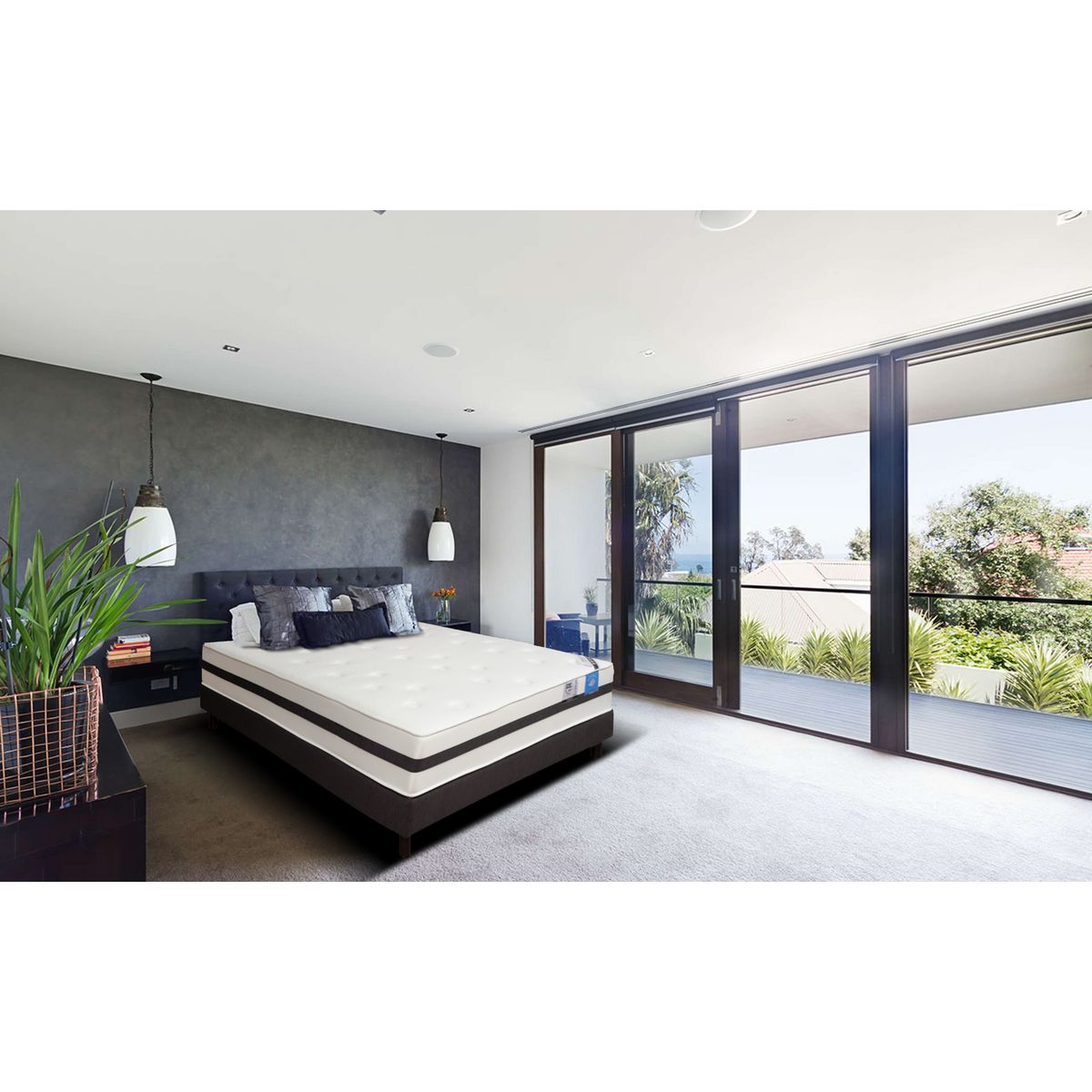 Matelas mousse 140x190 cm ANDALOU