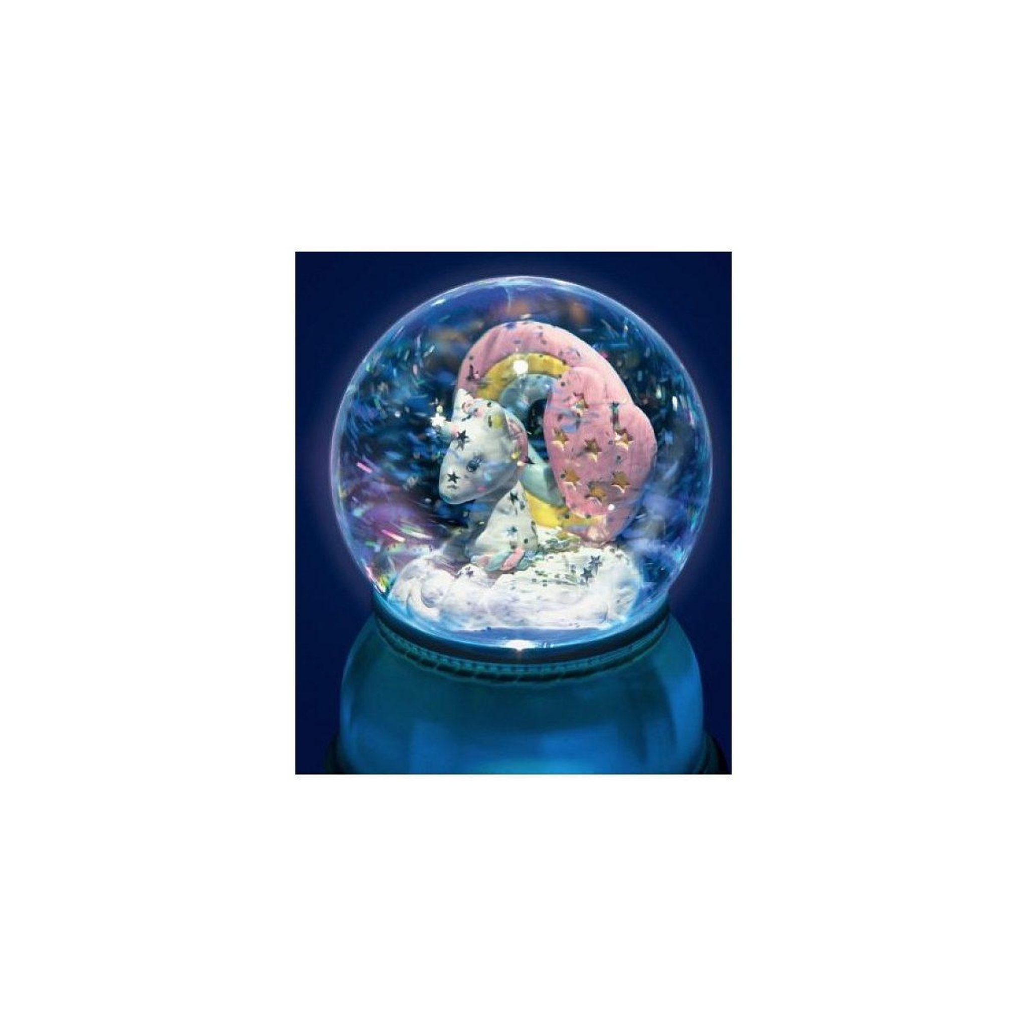 Voir la diapositive 2 : Djeco Veilleuse neigeuse - licorne -