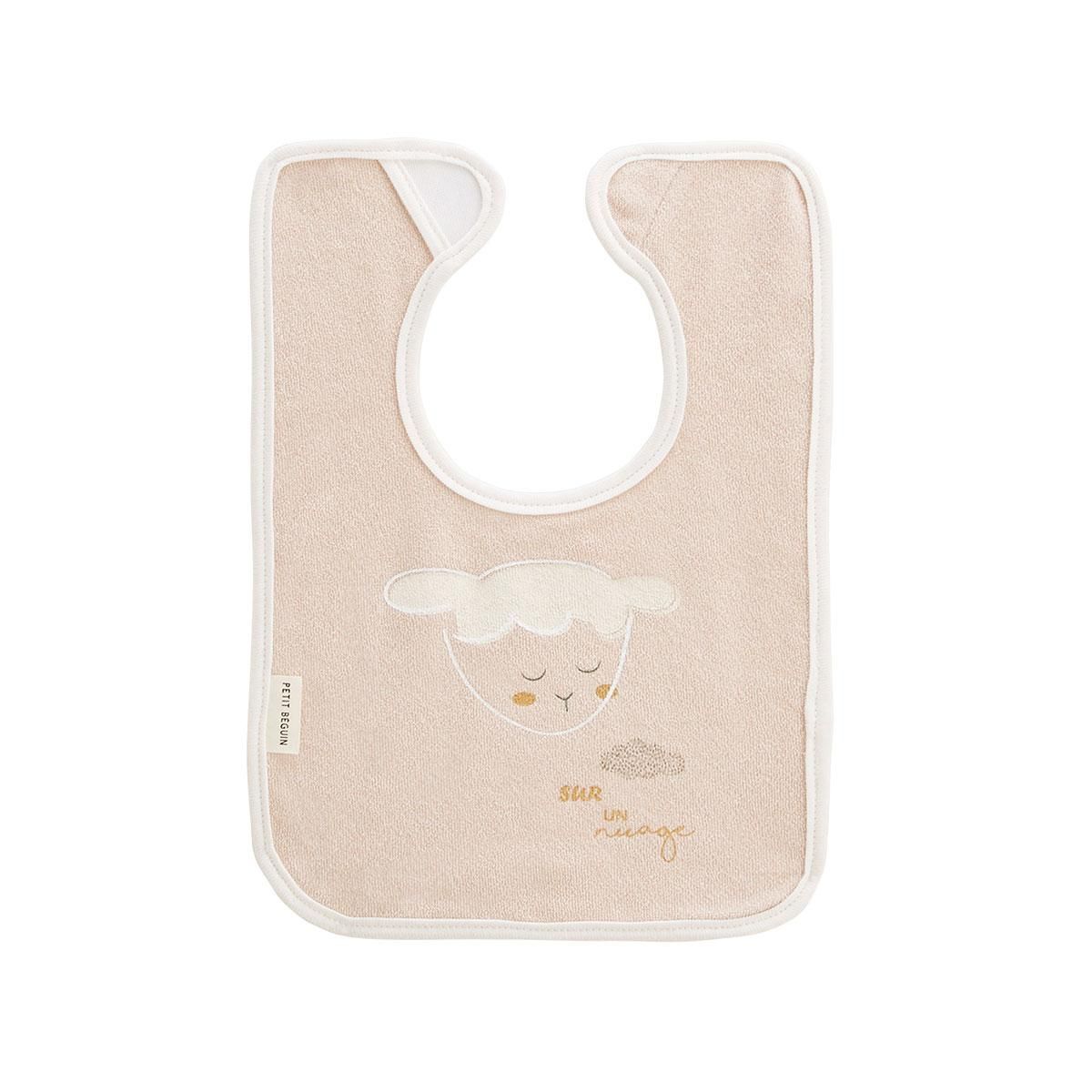 Petit Béguin Lot de 3 bavoirs bébé Câlins