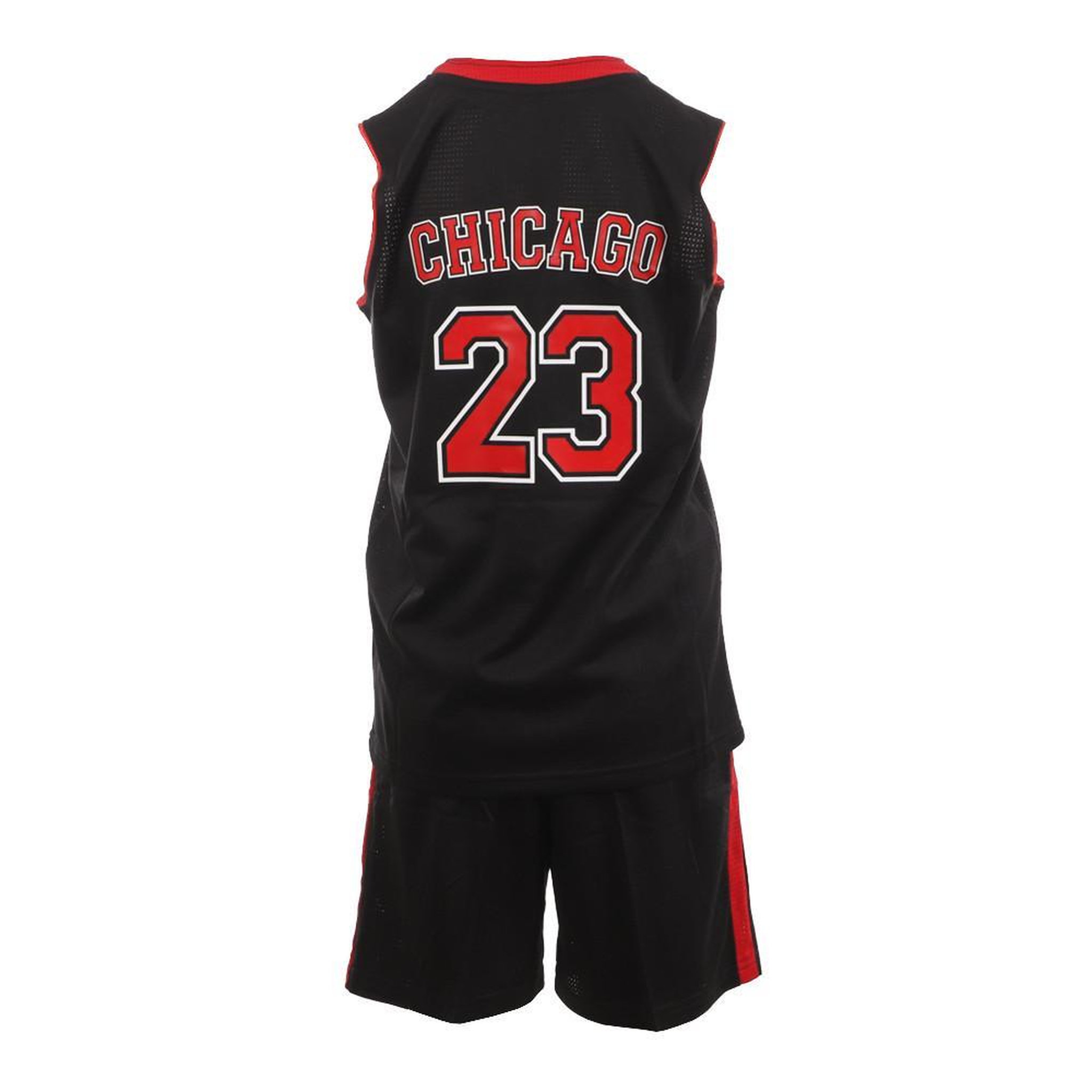 Voir la diapositive 5 : SPORTZONE Chicago bulls ensemble de basketball noir/rouge enfant sport zone