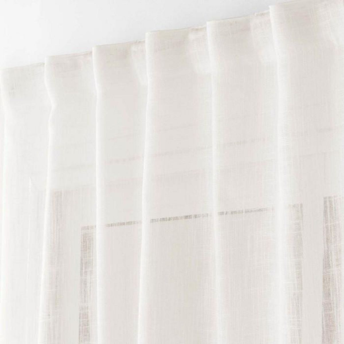 Paris Prix Rideau Voilage à Passants  Haltona  140x240cm Naturel