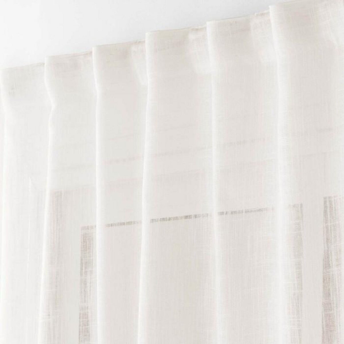 Paris Prix Rideau Voilage à Passants  Haltona  140x240cm Naturel