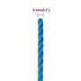 Voir la diapositive 6 : VIDAXL Corde de travail Bleu 6 mm 100 m Polypropylene