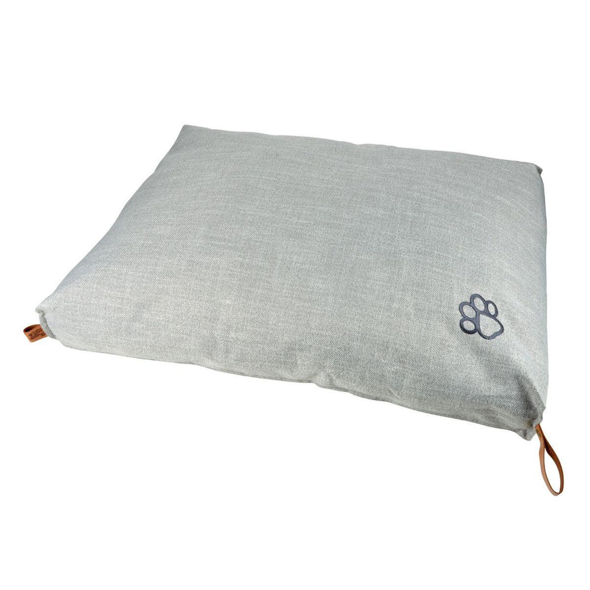 Paris Prix Coussin Rectangle Chien & Chat  City  80cm Gris Clair