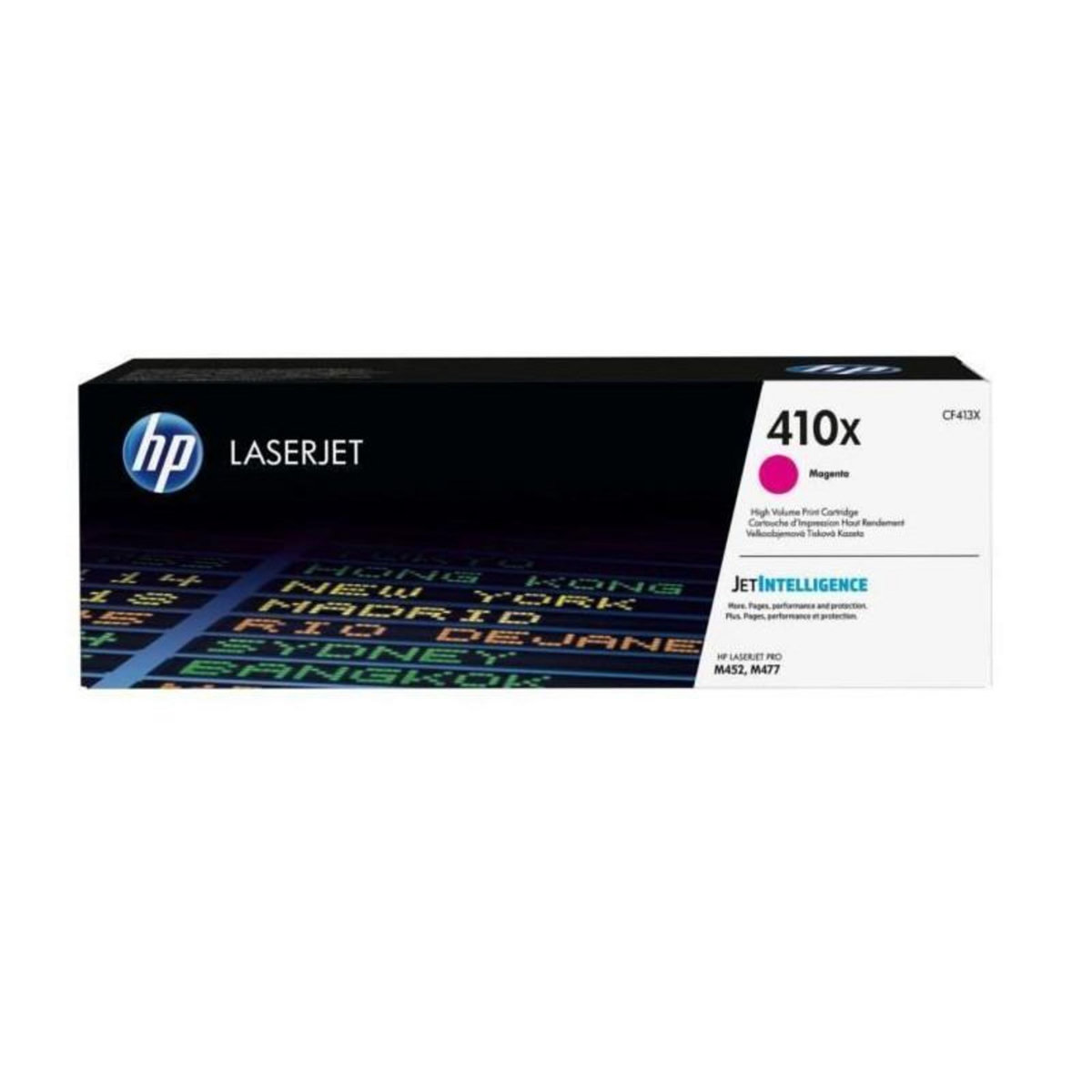 HP HP 410X toner LaserJet magenta grande capacite authentique CF413X pour HP Color LaserJet Pro M452/M477