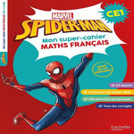 MON SUPER-CAHIER MATHS FRANCAIS MARVEL SPIDER-MAN CE1, Amcar Léopaul