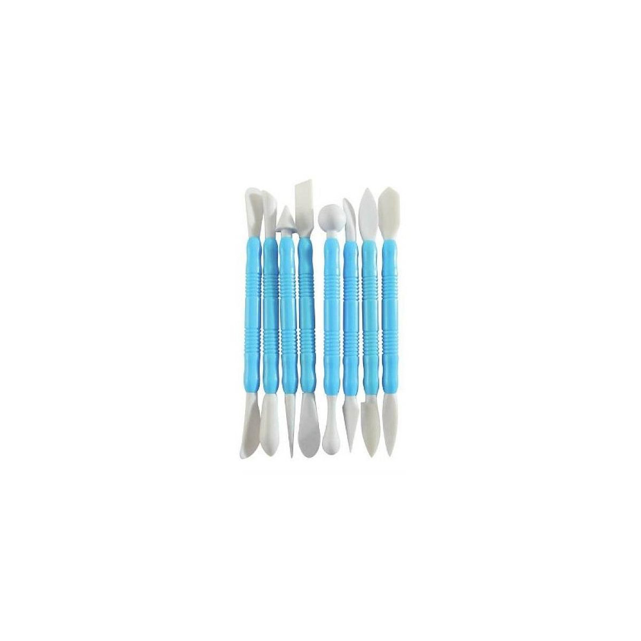 Graine créative 8 outils de modelage plastique double embouts
