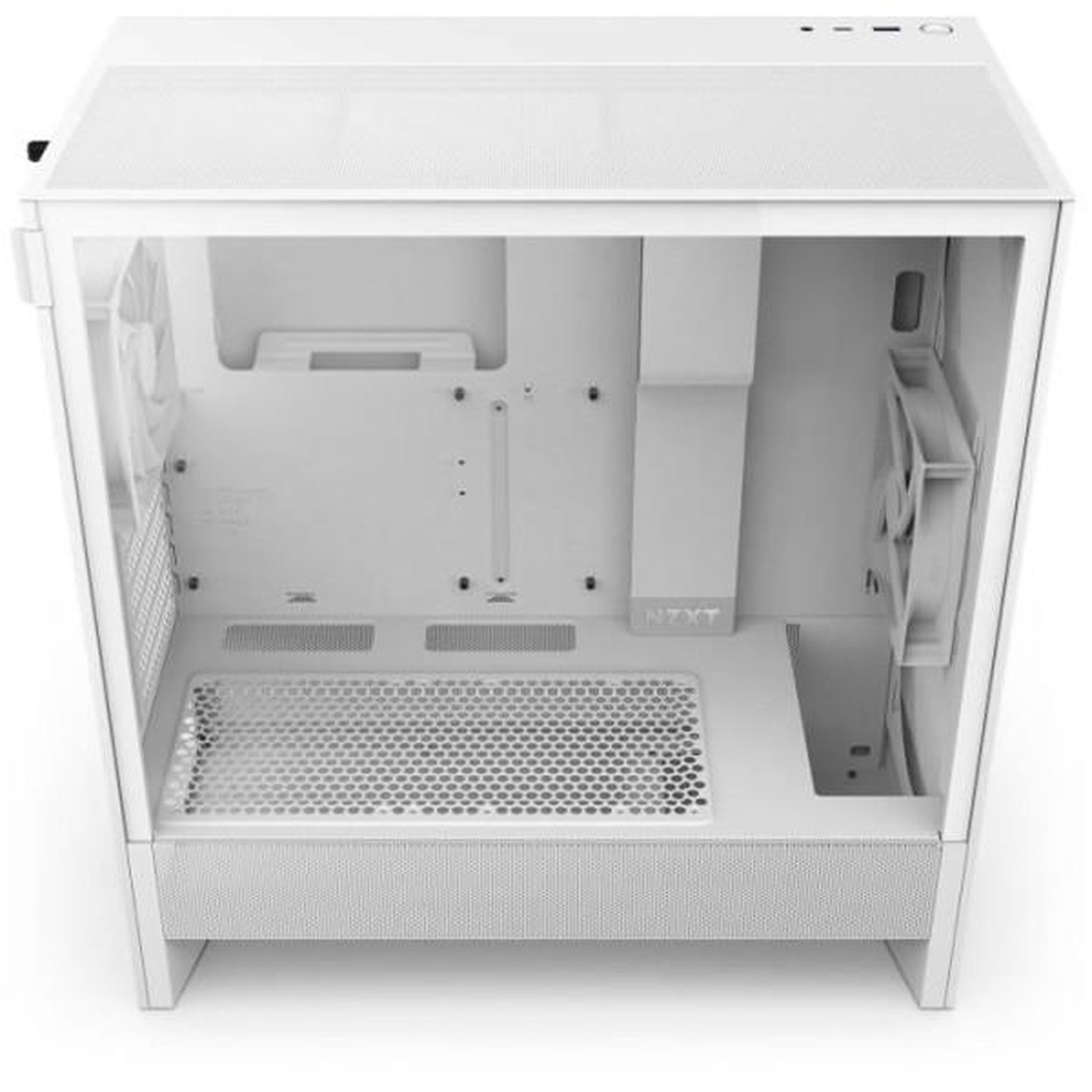 Voir la diapositive 2 : NZXT Boitier moyen-tour compact atx - nzxt - cc-h52fw-01 - h5 flow - blanc
