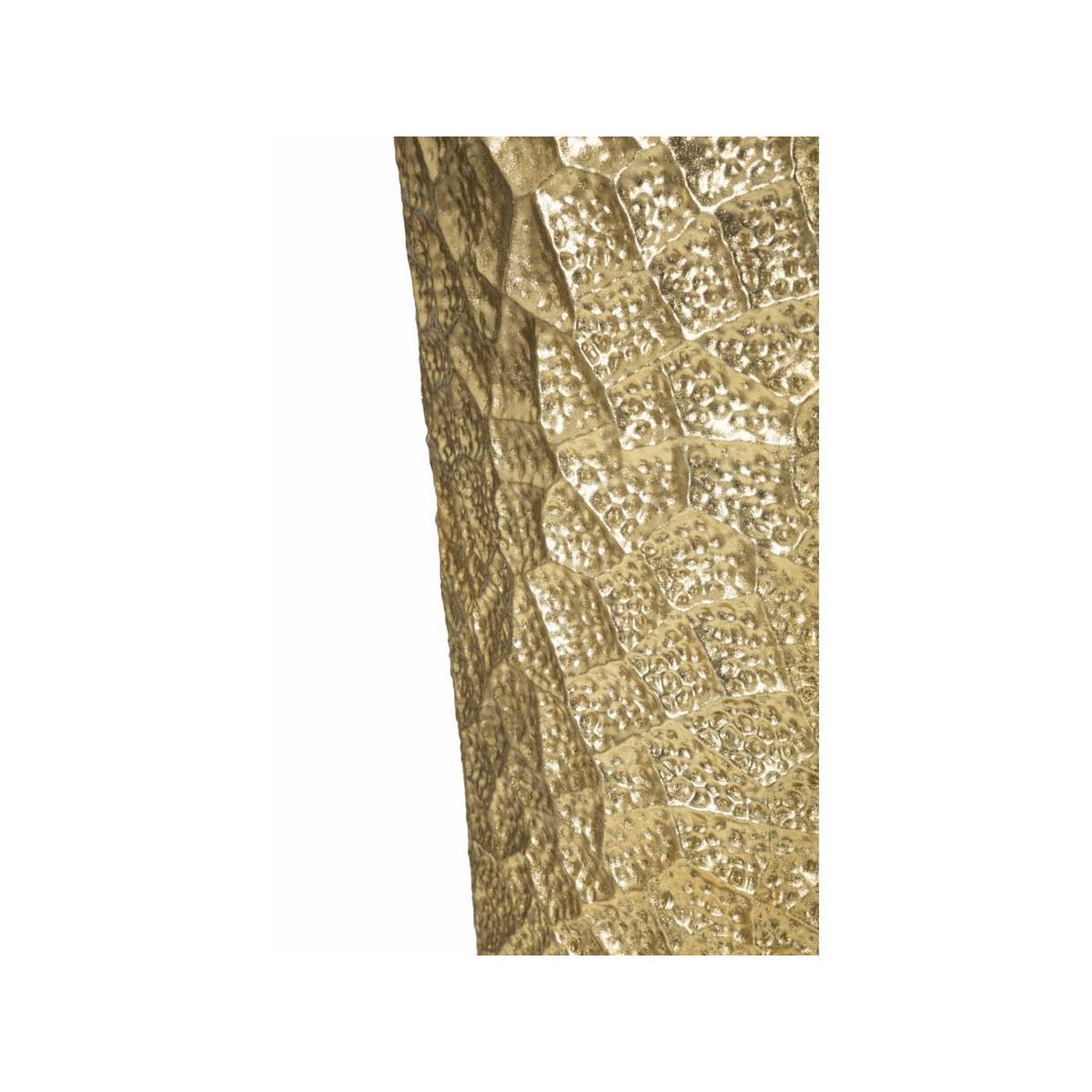 Voir la diapositive 4 : Paris Prix Lot de 3 vases en métal  glasy  114cm or