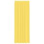 Voir la diapositive 4 : VIDAXL Rideaux en voile avec boucles 2 pcs jaune 140x260 cm