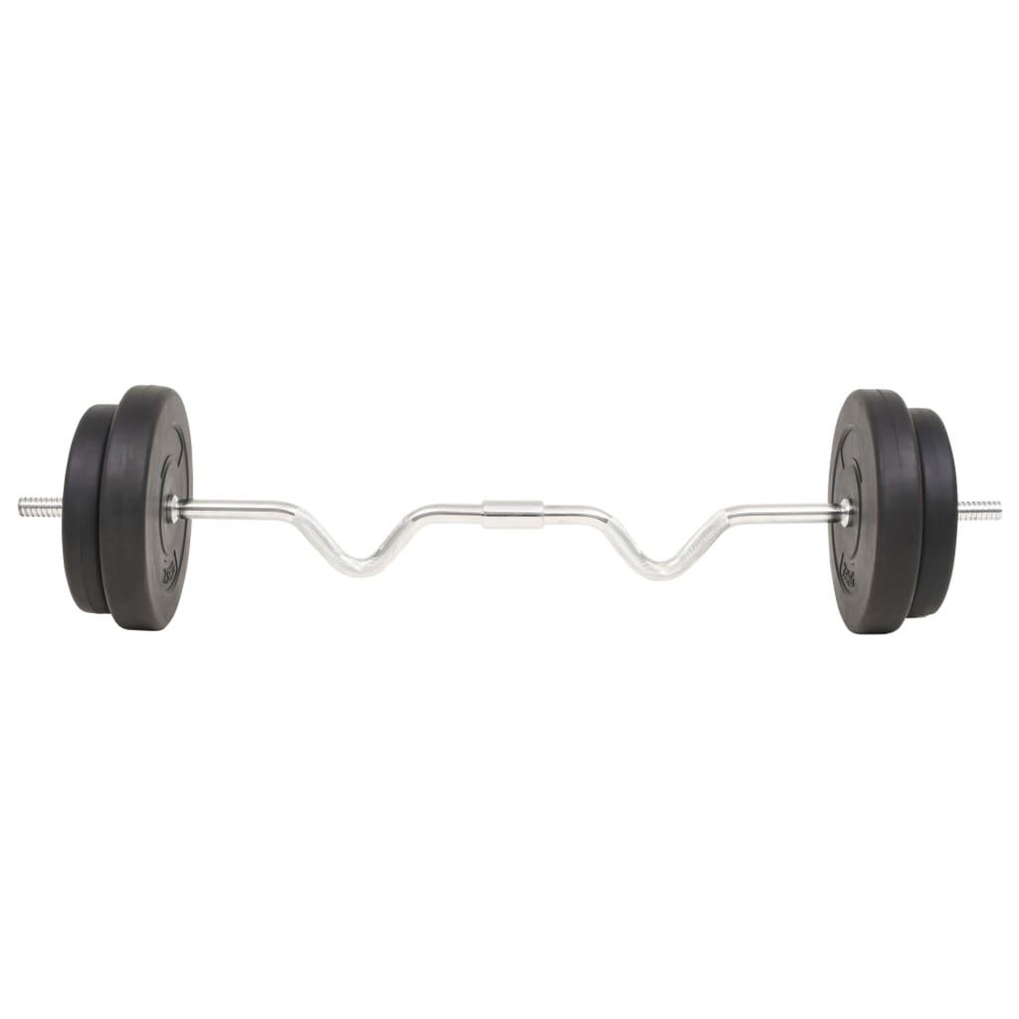 Voir la diapositive 4 : VIDAXL Ensemble d'halteres 30 kg