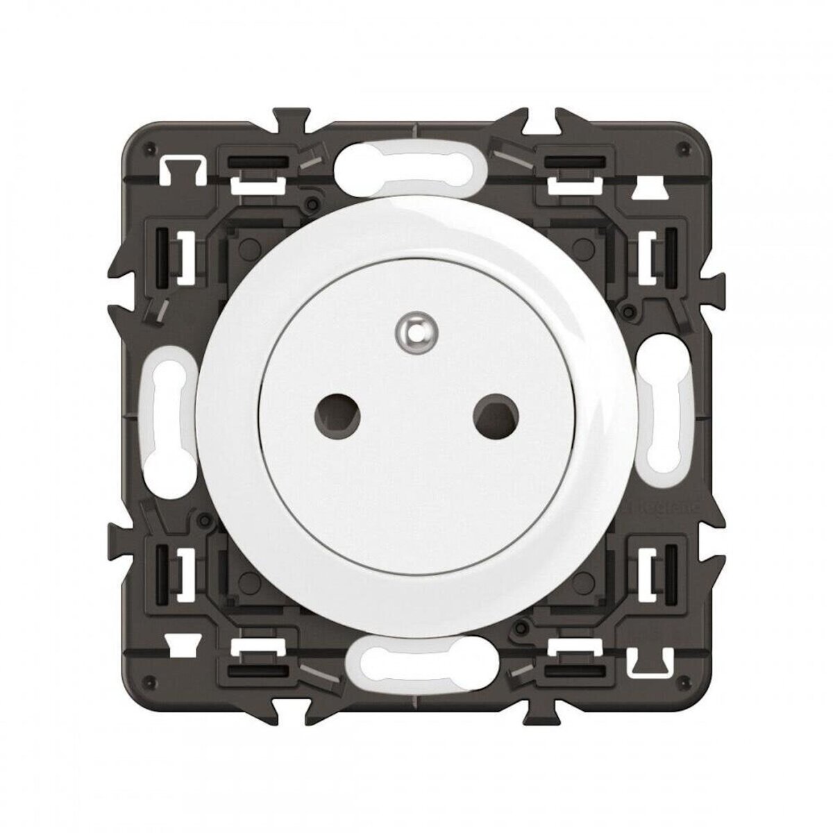 Legrand Prise affleur compo celiane blanc