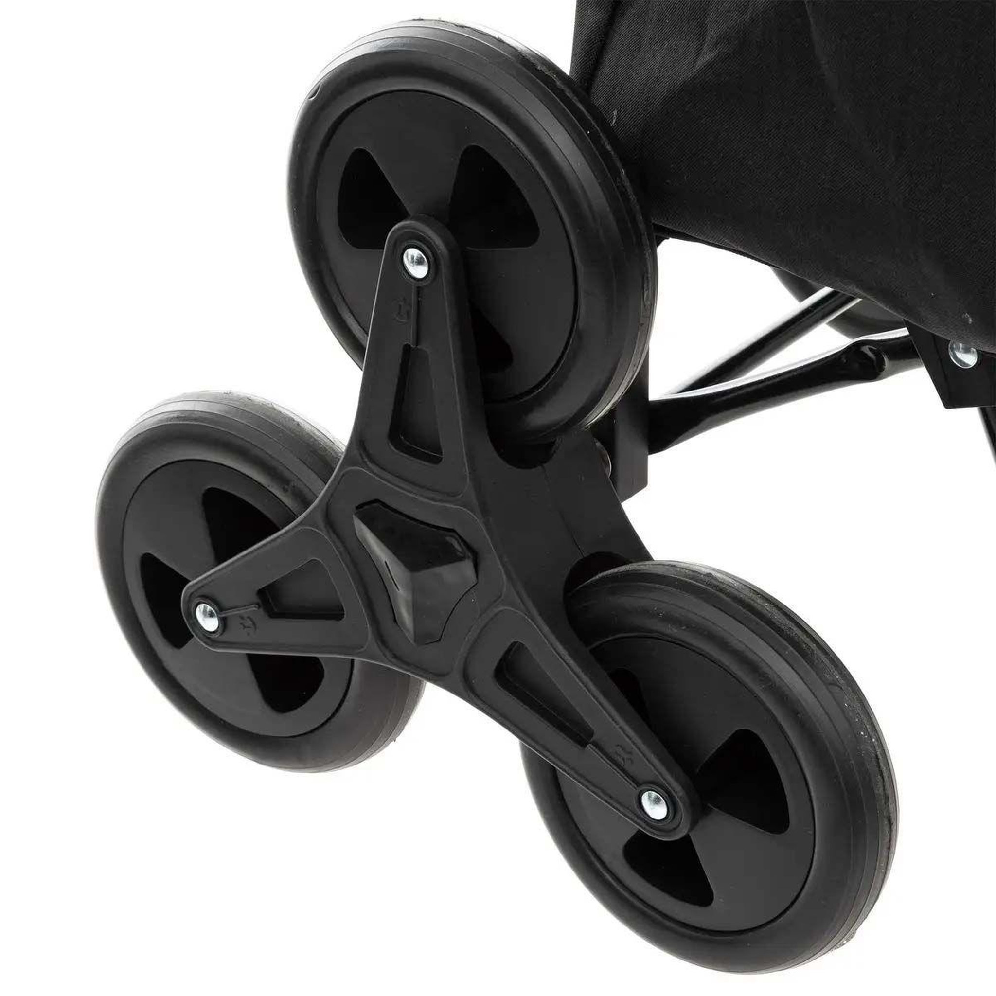 Voir la diapositive 2 : FIVE Chariot de marché  nomade  99cm noir