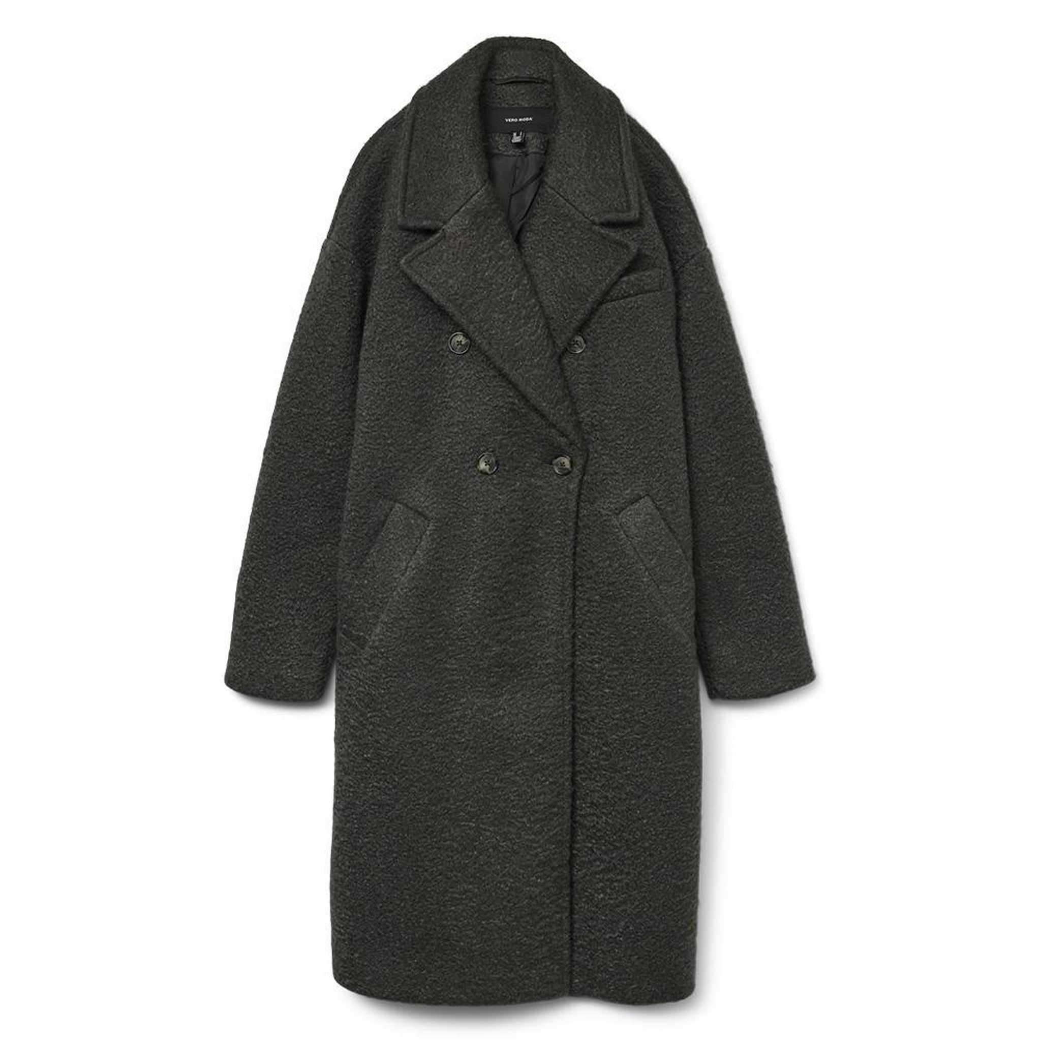 Voir la diapositive 3 : Vero Moda Manteau Long Gris Femme Vero Moda Liteerika