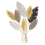 Paris Prix Décoration Murale en Métal  Palmy  93cm Multicolore