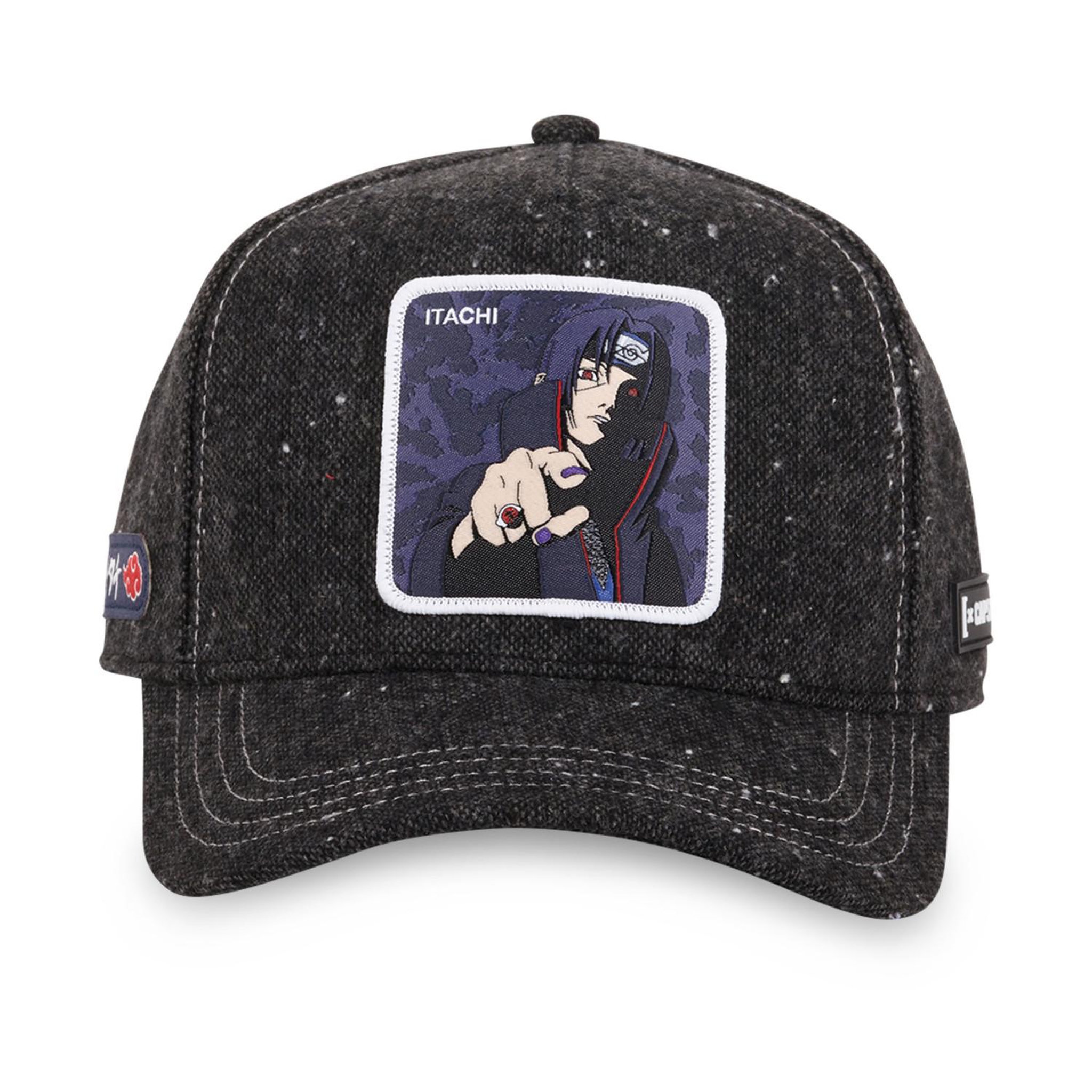 Voir la diapositive 2 : CAPSLAB Casquette trucker premium en neppy naruto shinobi