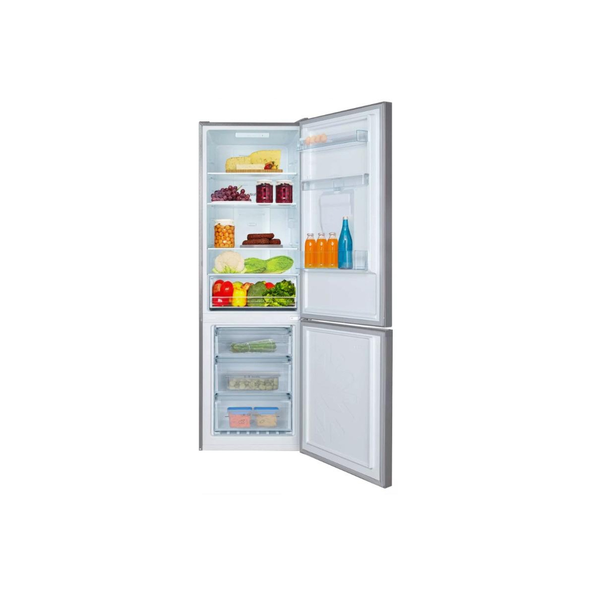 Voir la diapositive 3 : Fagor Réfigérateur combiné 60cm 322l nofrost inox - ffn83222x