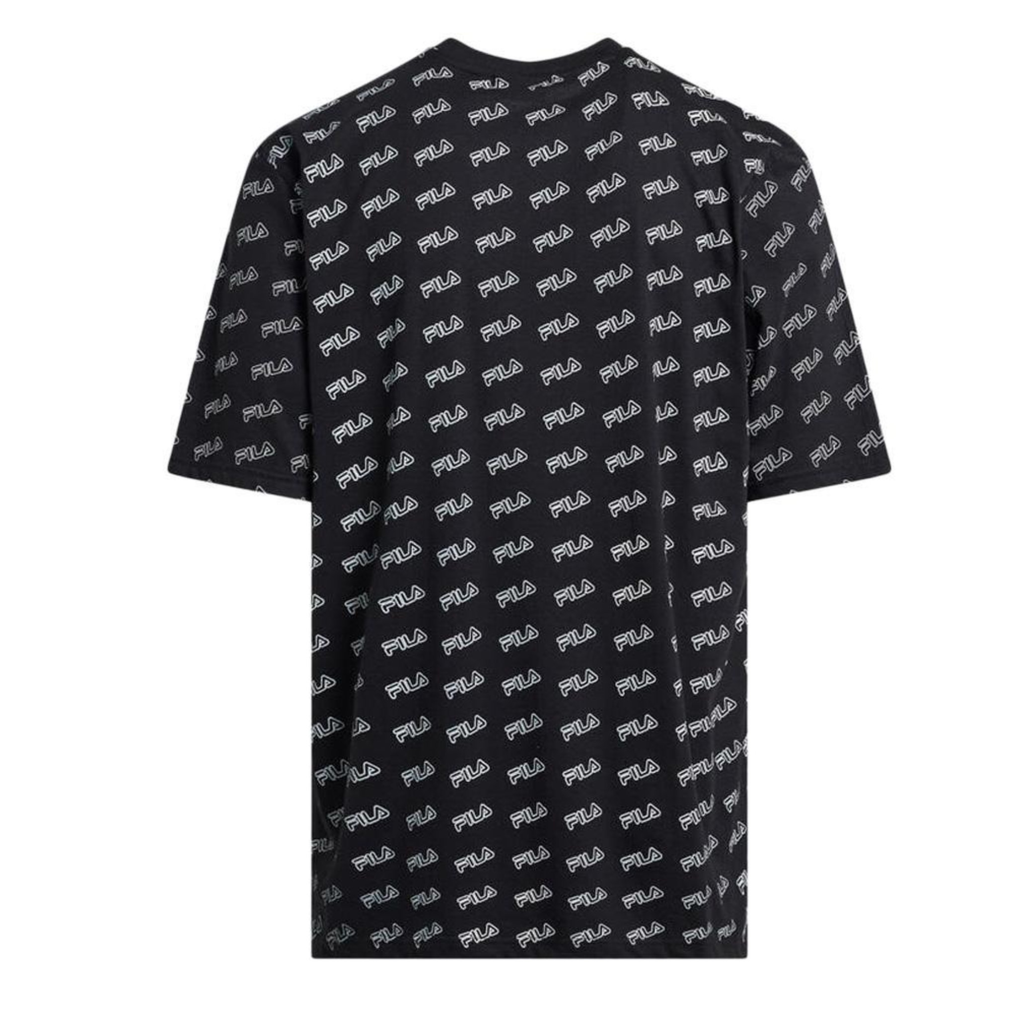 Voir la diapositive 2 : FILA T-shirt Noir Homme Fila Flat Print