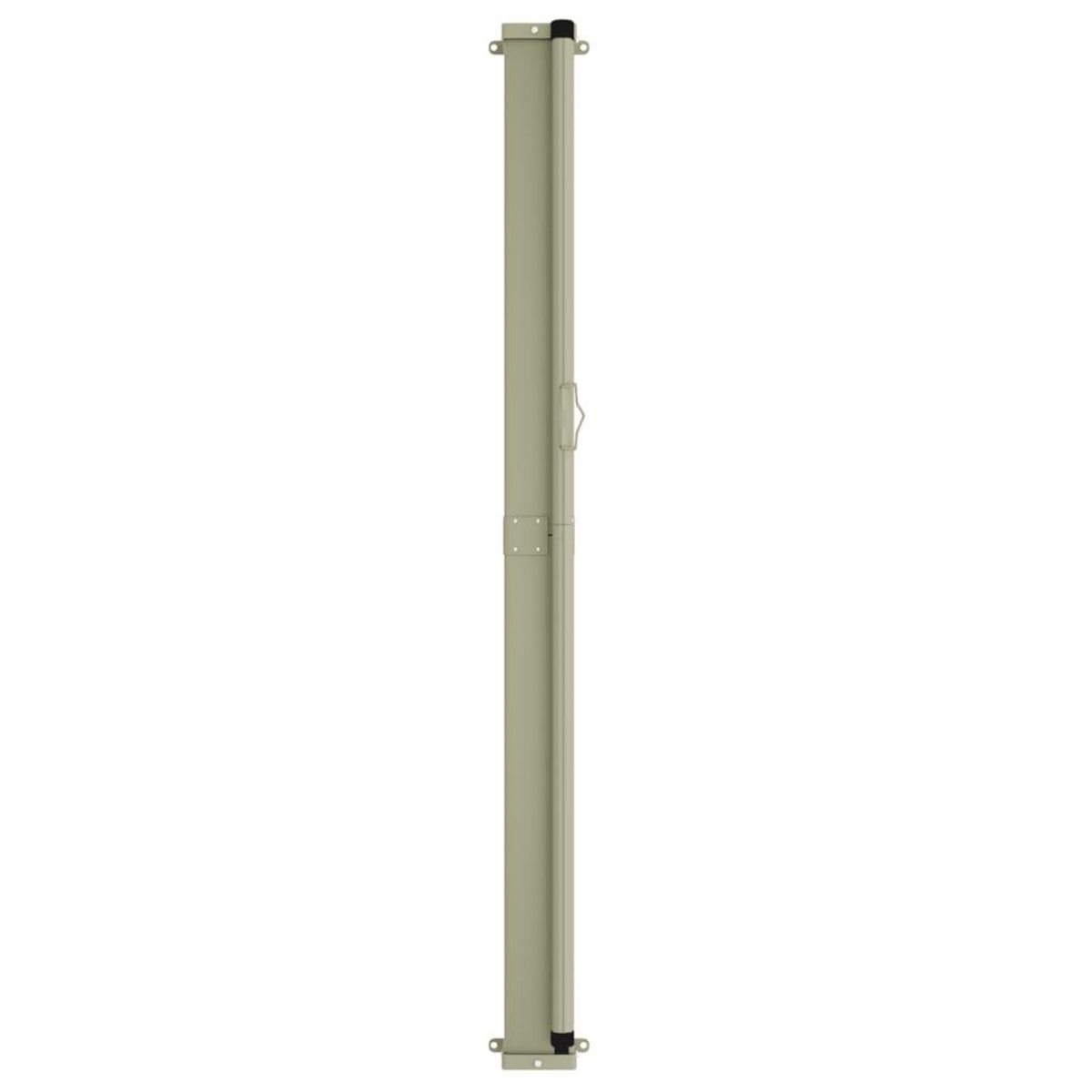 VIDAXL Auvent lateral retractable de patio 140x300 cm Gris