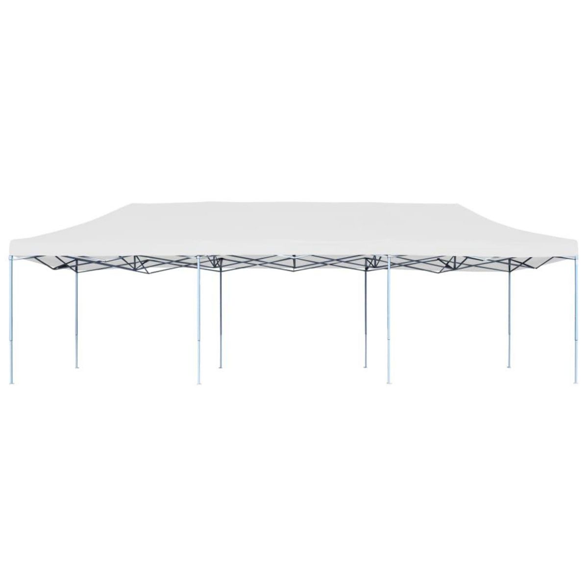 VIDAXL Tente de reception pliable 3x9 m Blanc