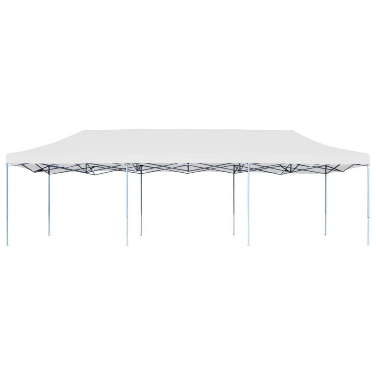VIDAXL Tente de reception pliable 3x9 m Blanc