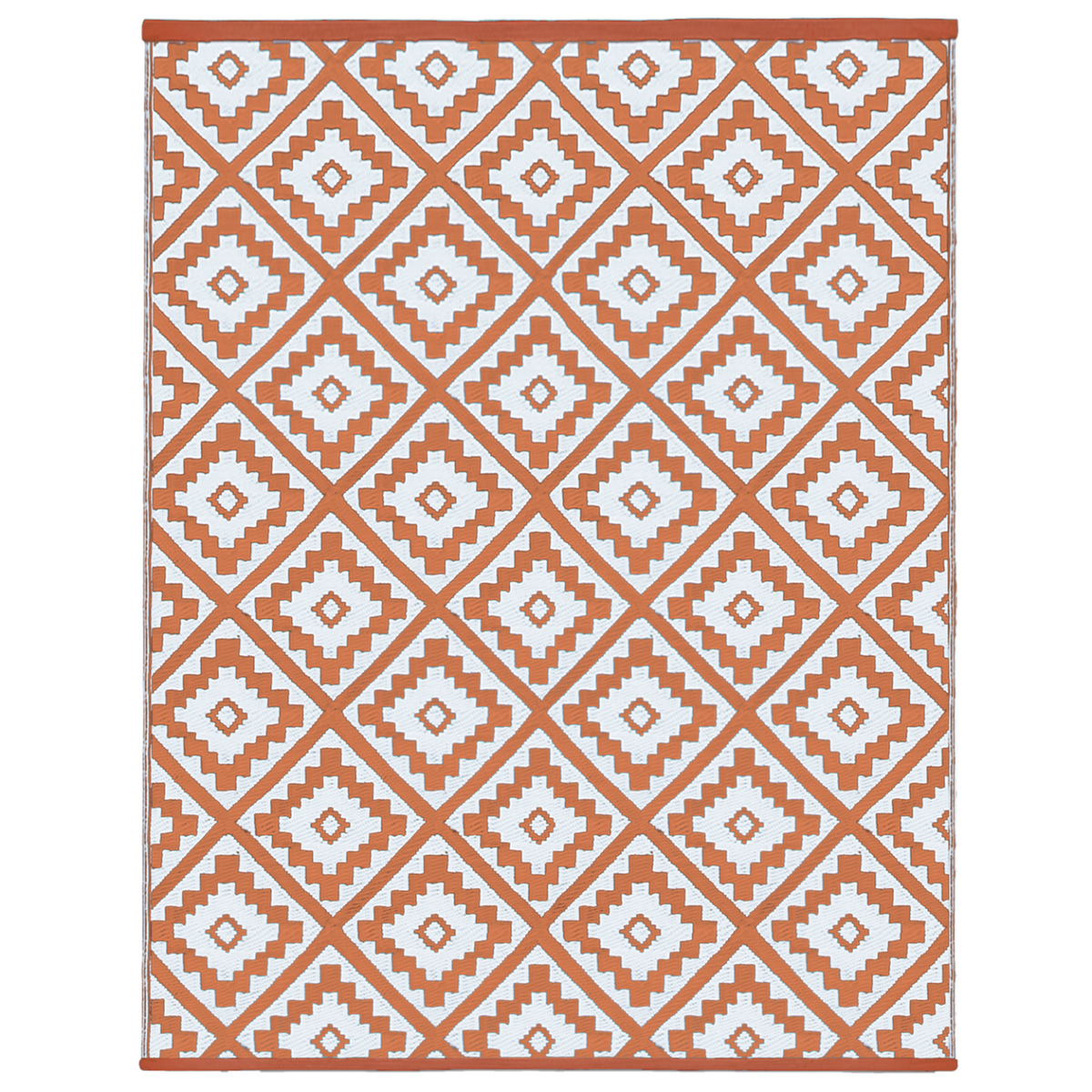 ID MARKET Tapis extérieur BAHAMAS terracotta 160 x 260 CM