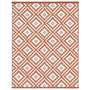 Voir la diapositive 1 : ID MARKET Tapis extérieur BAHAMAS terracotta 160 x 260 CM