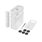 ZWILLING Kit de conservation sous vide Zwilling Fresh & Save Cube avec pompe et étiquettes NFC