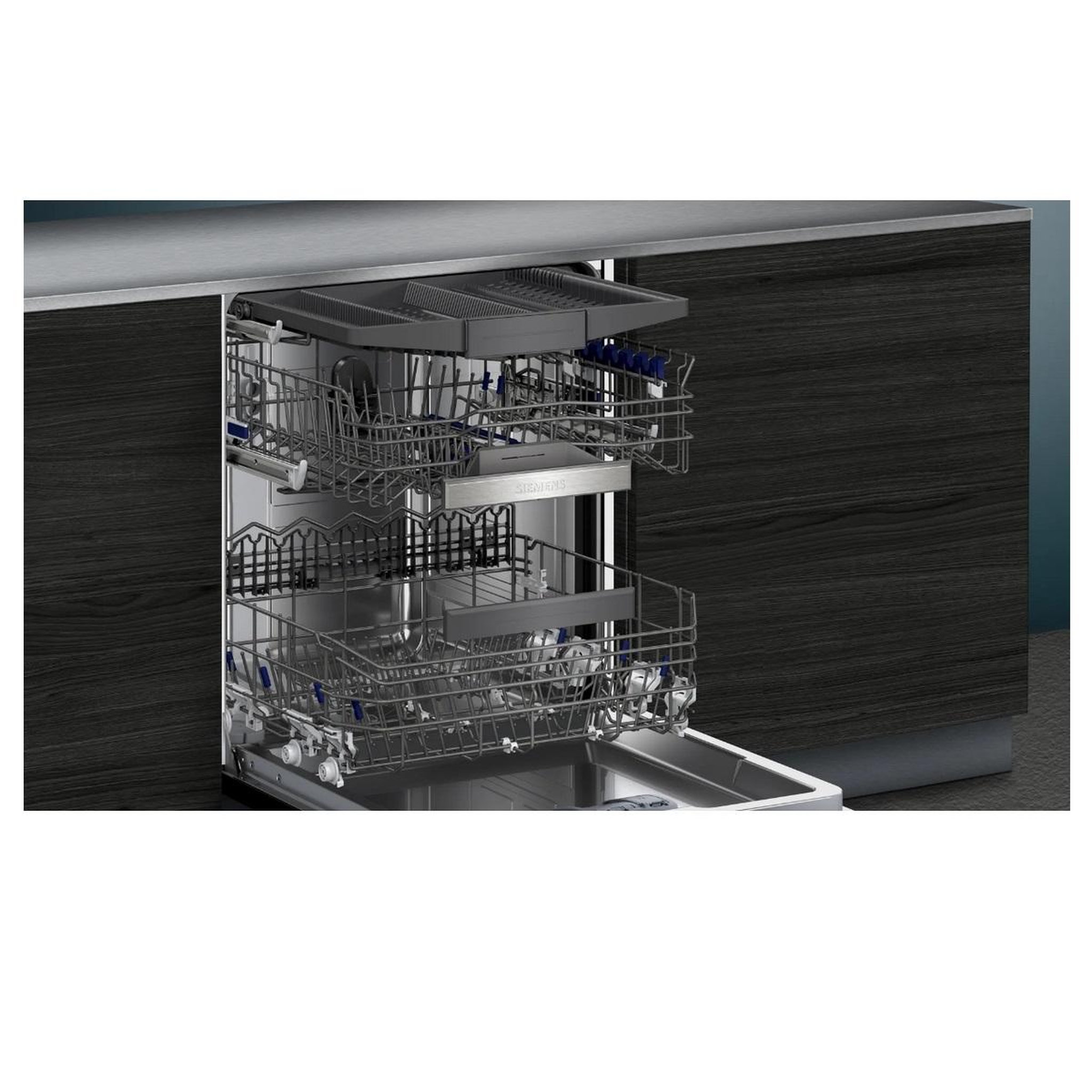 Voir la diapositive 5 : Siemens Lave-vaisselle 60cm 14 couverts 42db noir - sn75ex11ce