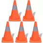 VIDAXL Cones de signalisation escamotables 5 pcs 42 cm