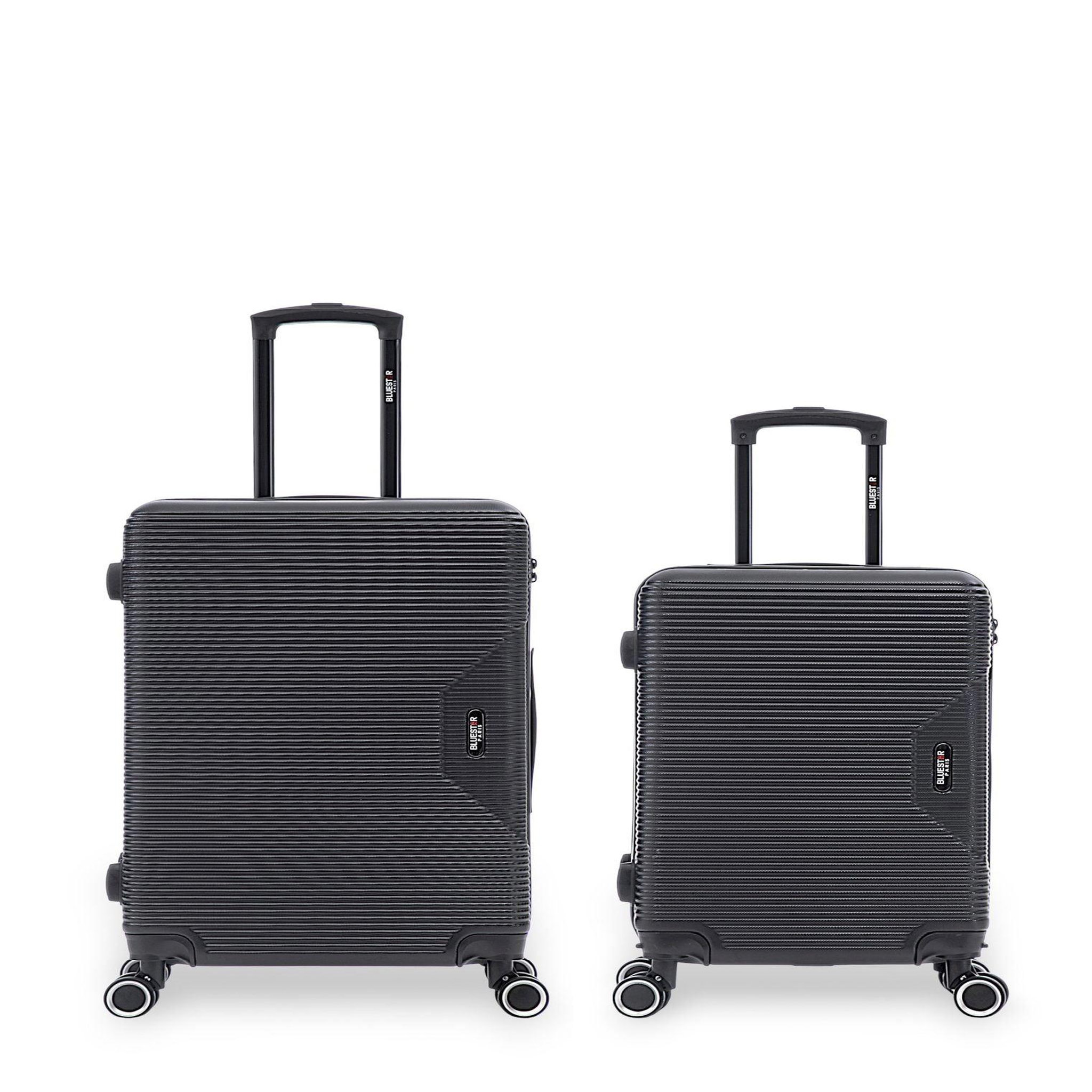 BLUESTAR Lot de 2 Valises Rigides Taille Moyenne et Cabine WAGRAM