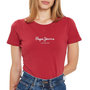 Voir la diapositive 1 : Pepe Jeans T-Shirt Rouge Femme Pepe jeansNew Virginias