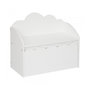 Voir la diapositive 1 : Atmosphera Kids Banc & Coffre de Rangement  Douceur  60cm Blanc
