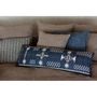 Voir la diapositive 4 : Paris Prix Coussin Déco en Coton  Ethique  35x100cm Bleu Foncé