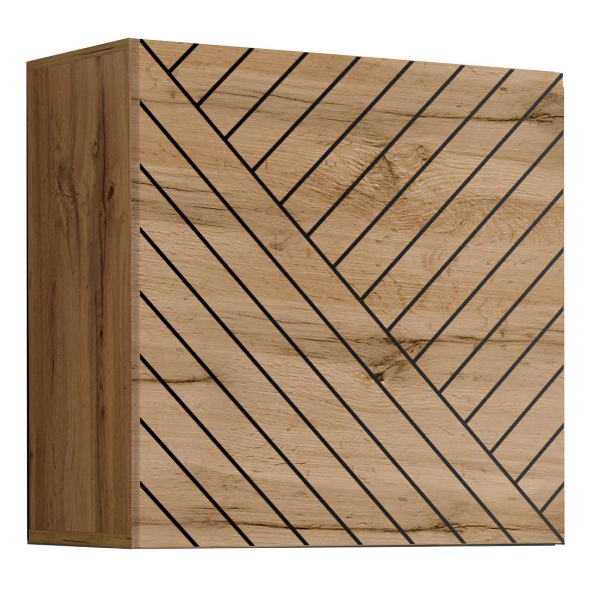 Paris Prix Bloc mural design  switch lamel  60cm naturel rainuré