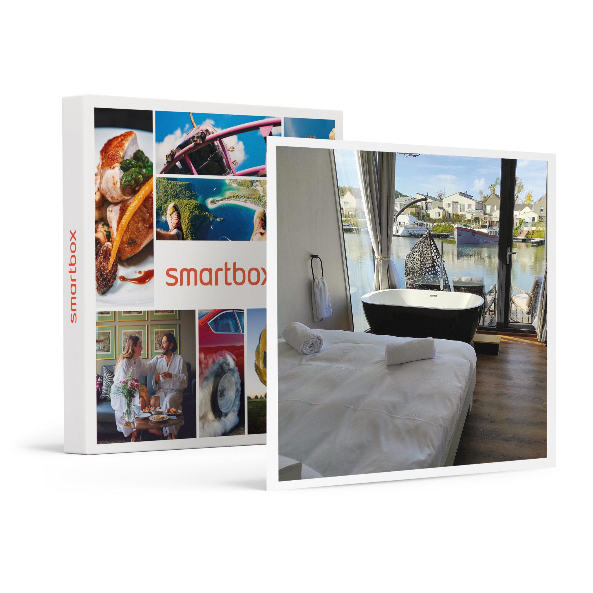 Smartbox 2 jours en suite flottante balnéo avec petit-déjeuner près de paris - coffret cadeau séjour