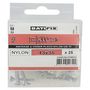 Voir la diapositive 3 : VISWOOD Cheville à Visser Nylon BATIFIX - 13x35 mm x 25 x 25