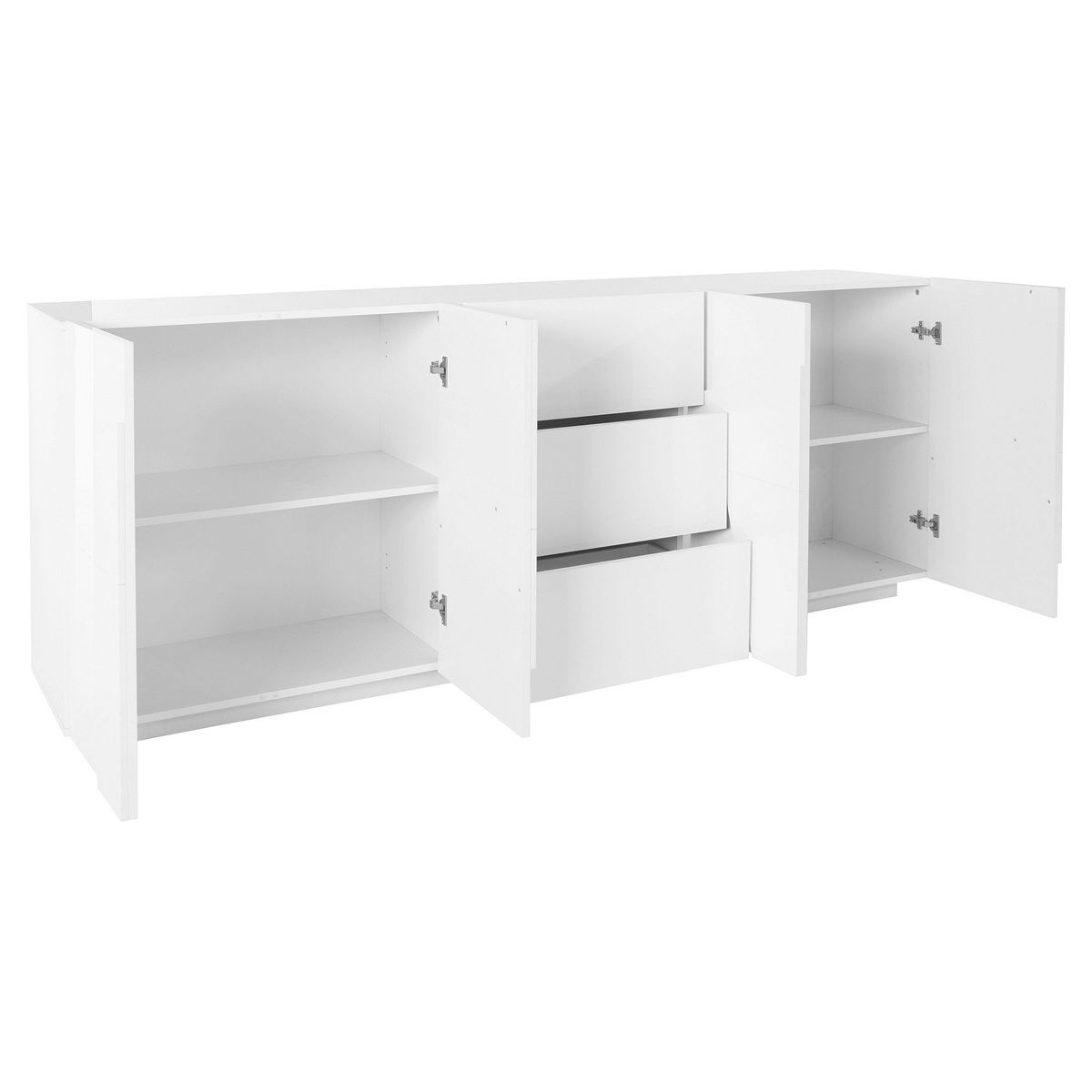 Buffet 4 portes 3 tiroirs L224cm PESCARA