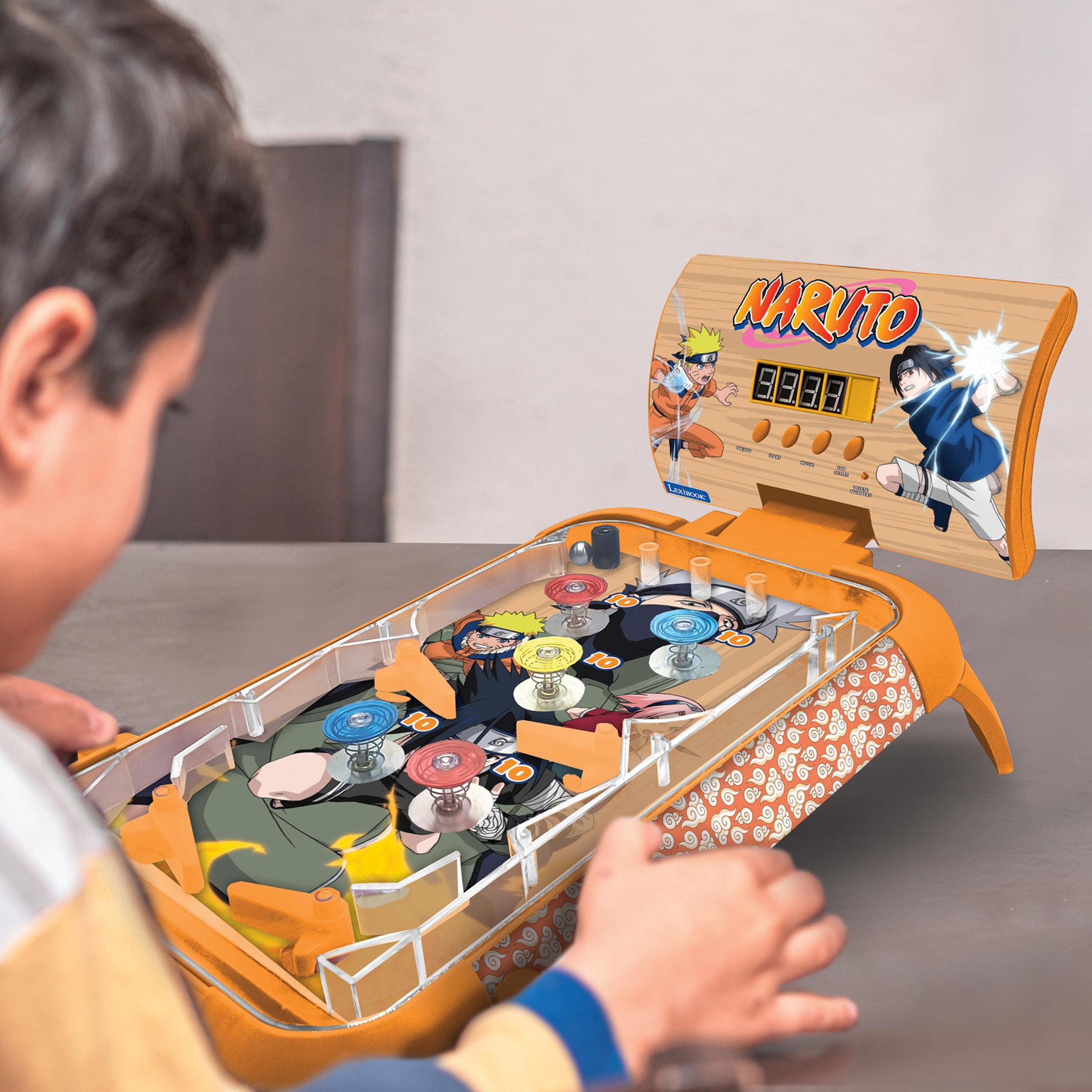 Voir la diapositive 6 : Lexibook Flipper électronique de table Naruto